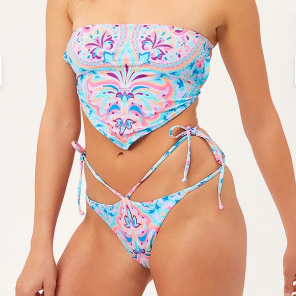 Frankie’s Bikinis Halo Bikini Top and Bottom! - Picture 2 of 4